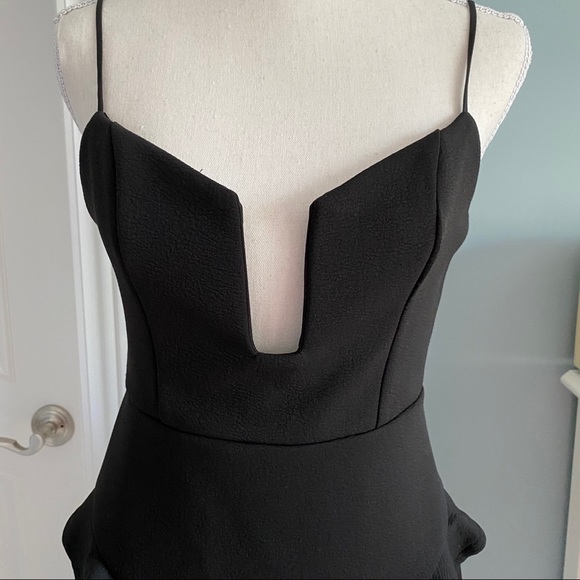 Hello Molly “Out of the Dark” Black Mini Dress - Picture 2 of 7